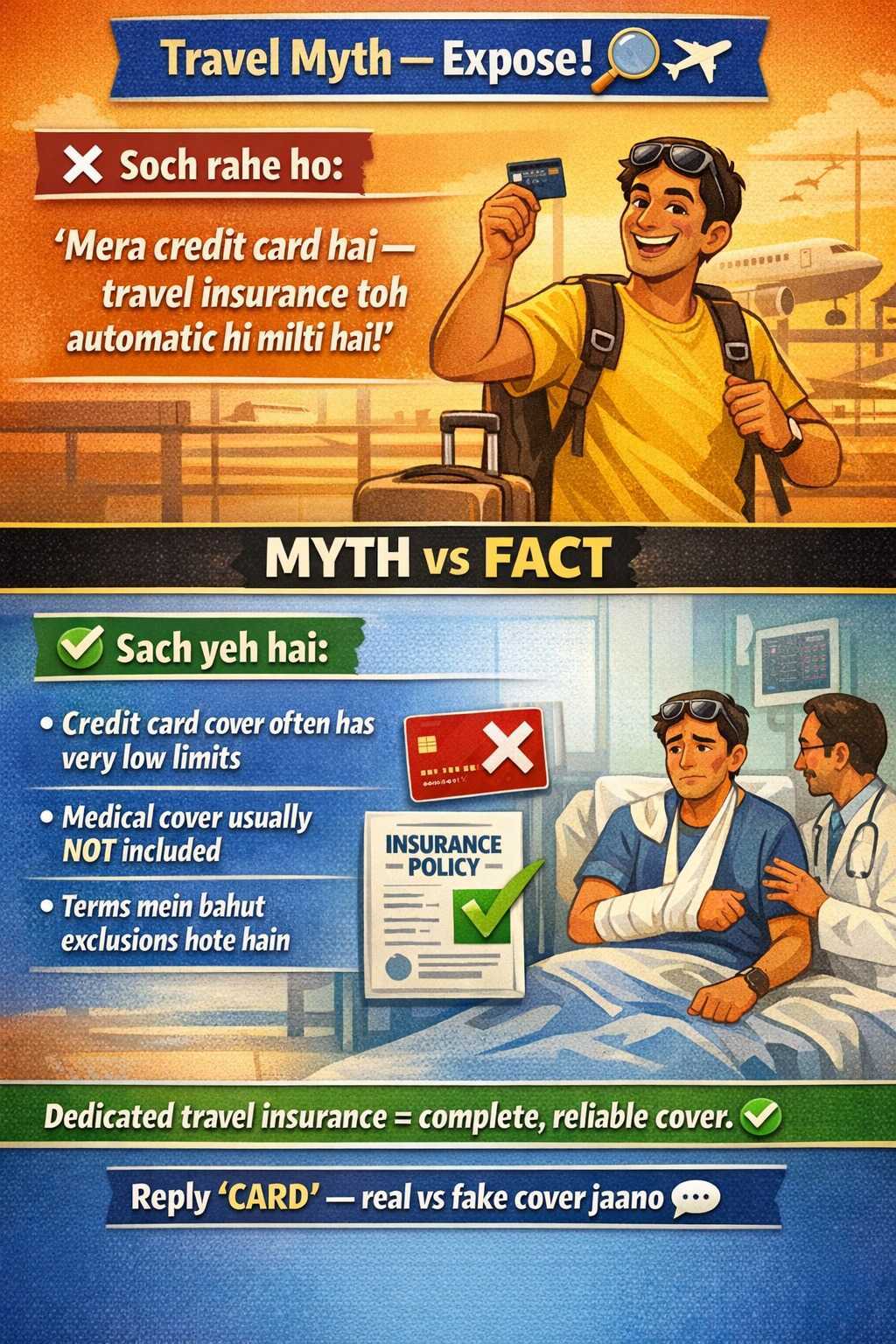 Sample insurance ad